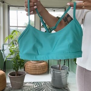 ALO Yoga Turquoise Bralette